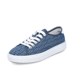 Rieker Women'S Sneaker Low Slate Blue