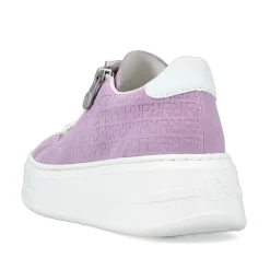 Rieker Women'S Sneaker Low Lilac Colors