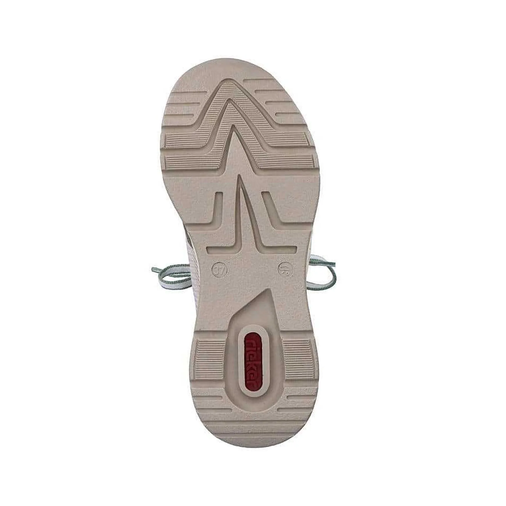 Rieker Women'S Sneaker Low Cactus Green-Light Beige