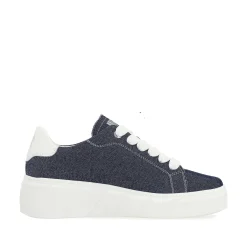 Rieker Women'S Sneaker Low Denim