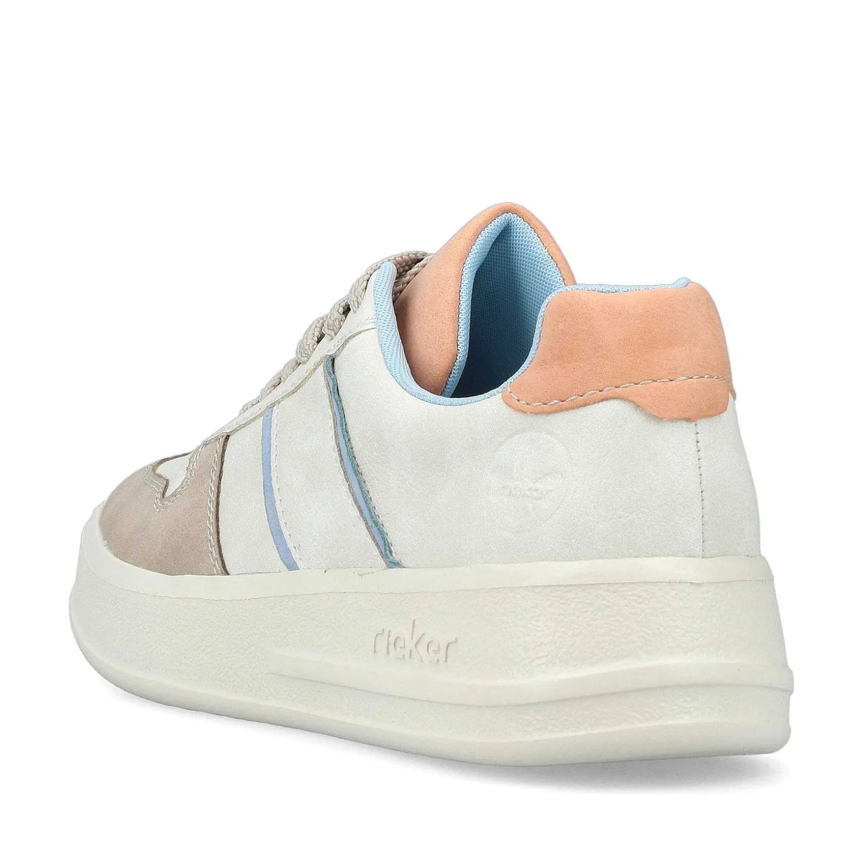 Rieker Women'S Sneaker Low Swan White