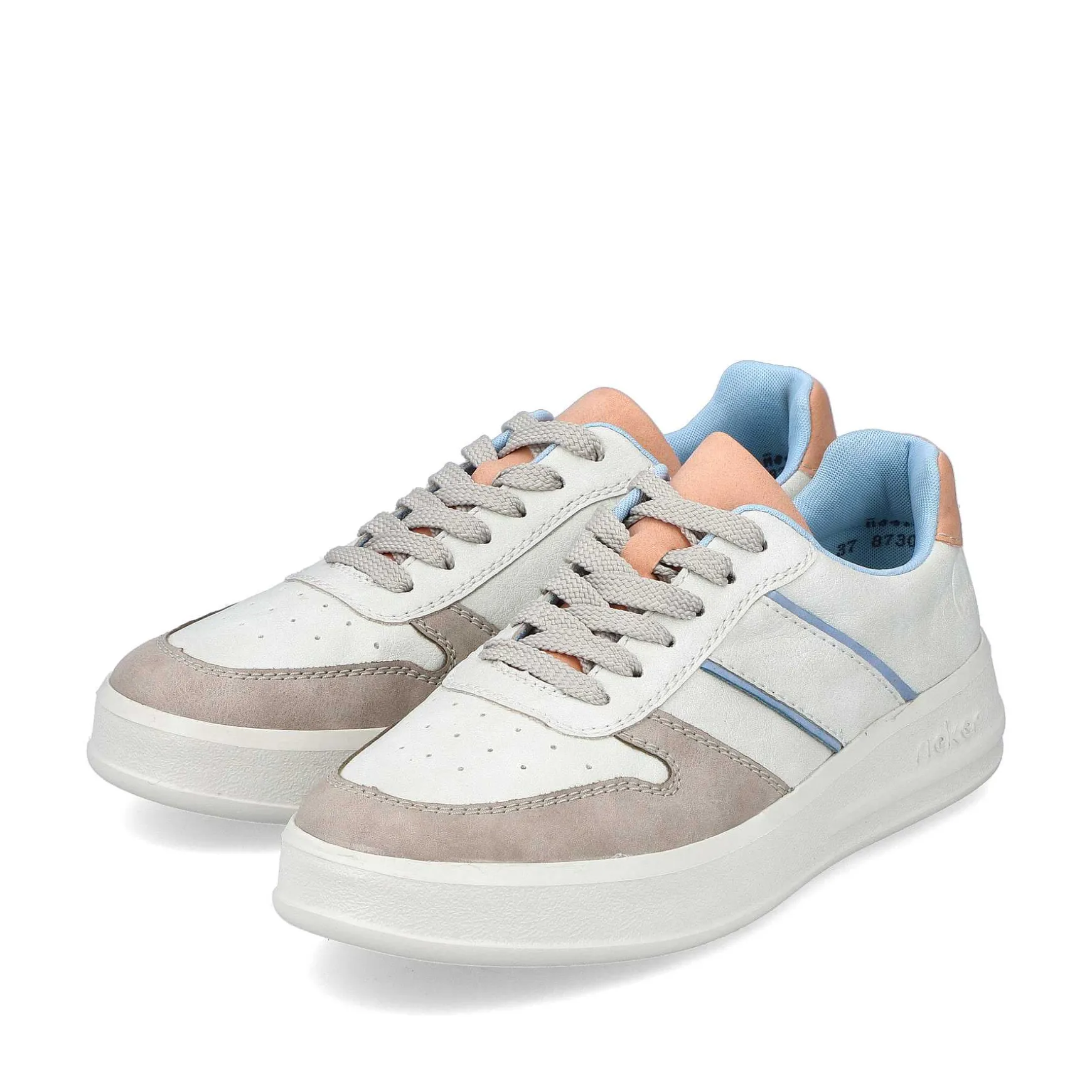 Rieker Women'S Sneaker Low Swan White