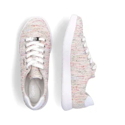 Rieker Women'S Sneaker Low Multi-Pure White