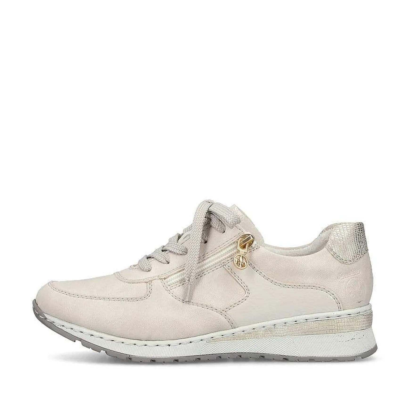 Rieker Women'S Sneaker Low Cream White