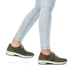 Rieker Women'S Sneaker Low Cactus Green