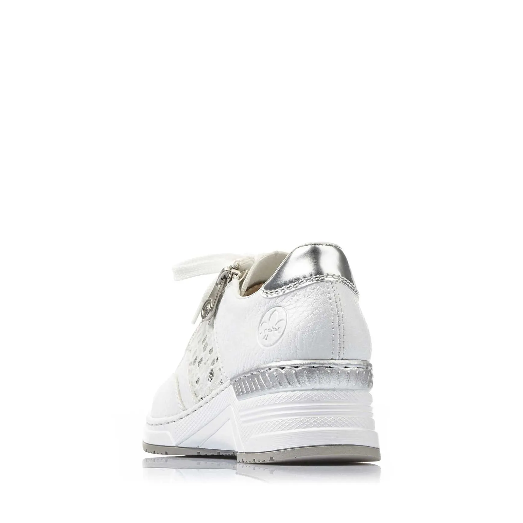 Rieker Women'S Sneaker Low Swan White