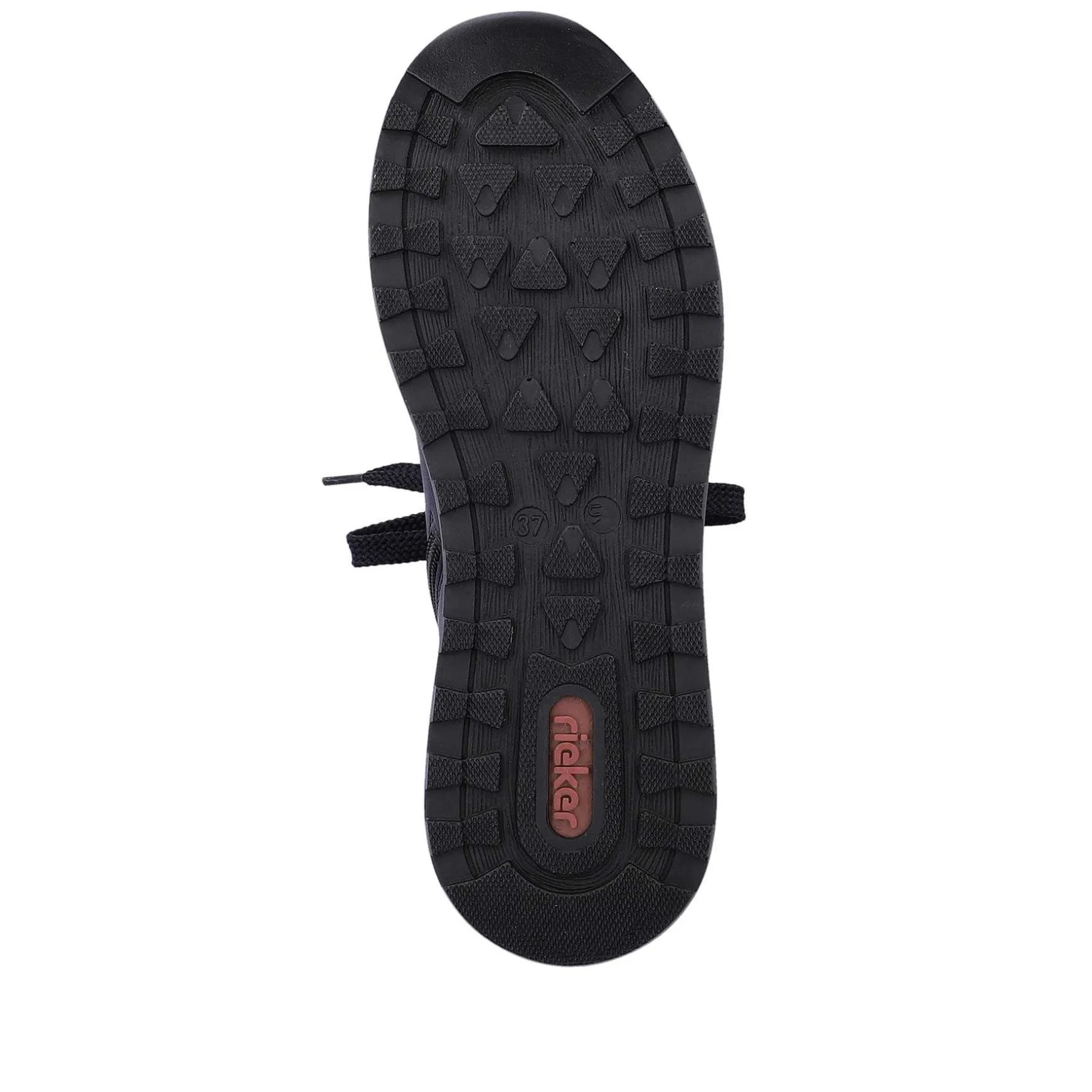 Rieker Women'S Sneaker Low Navy Blue-Brown