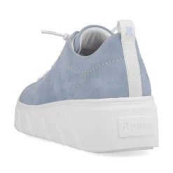Rieker Women'S Sneaker Low Light Summer Blue