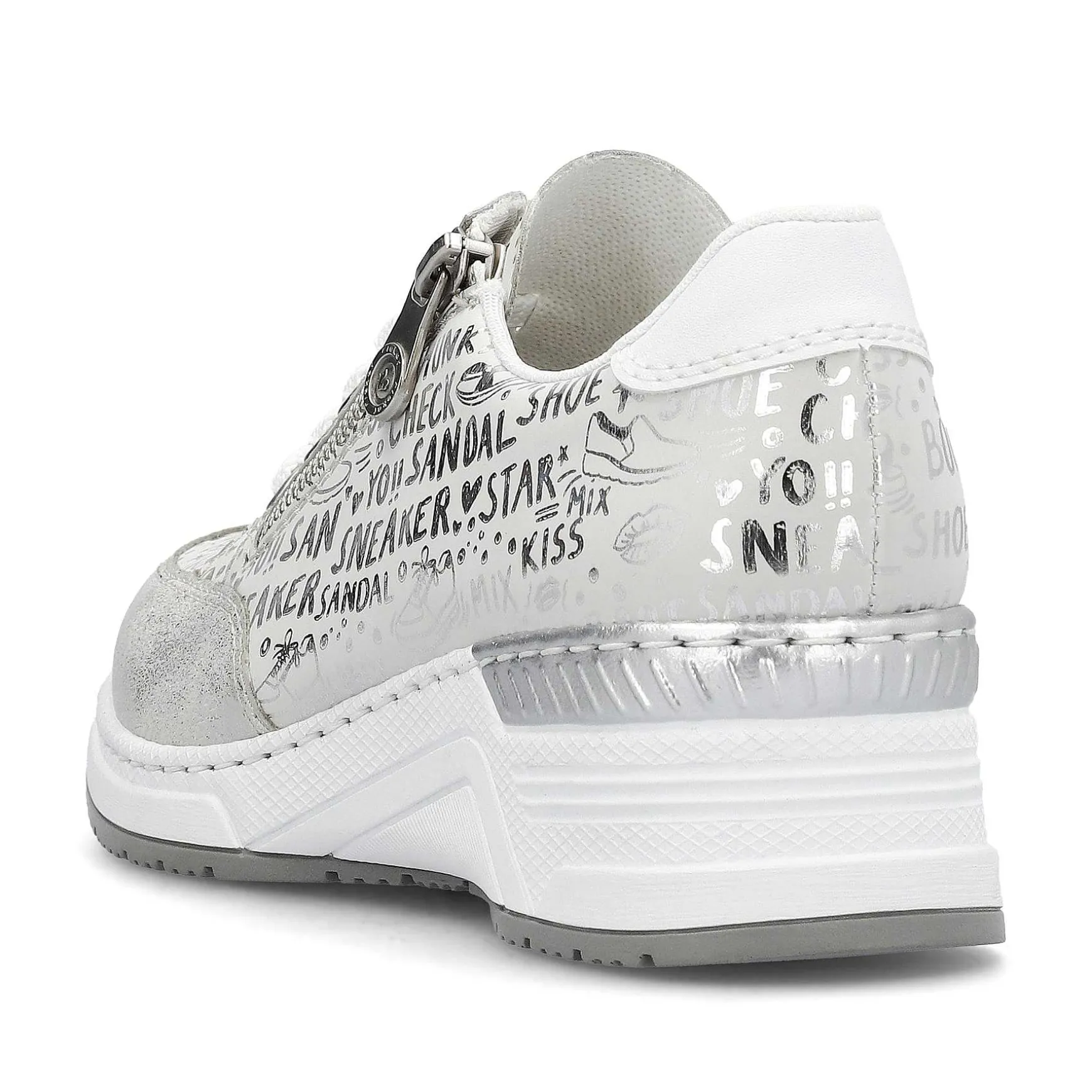 Rieker Women'S Sneaker Low Light Beige