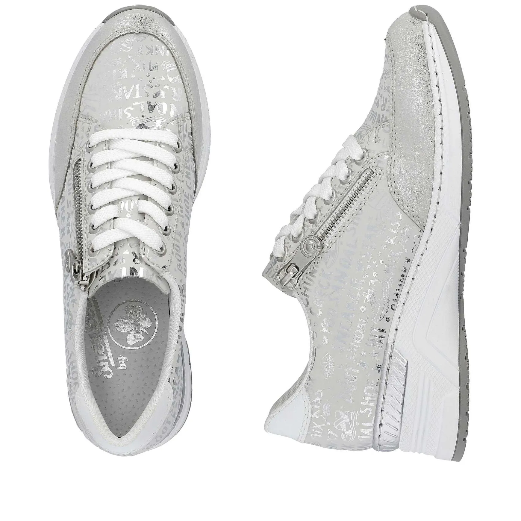 Rieker Women'S Sneaker Low Light Beige