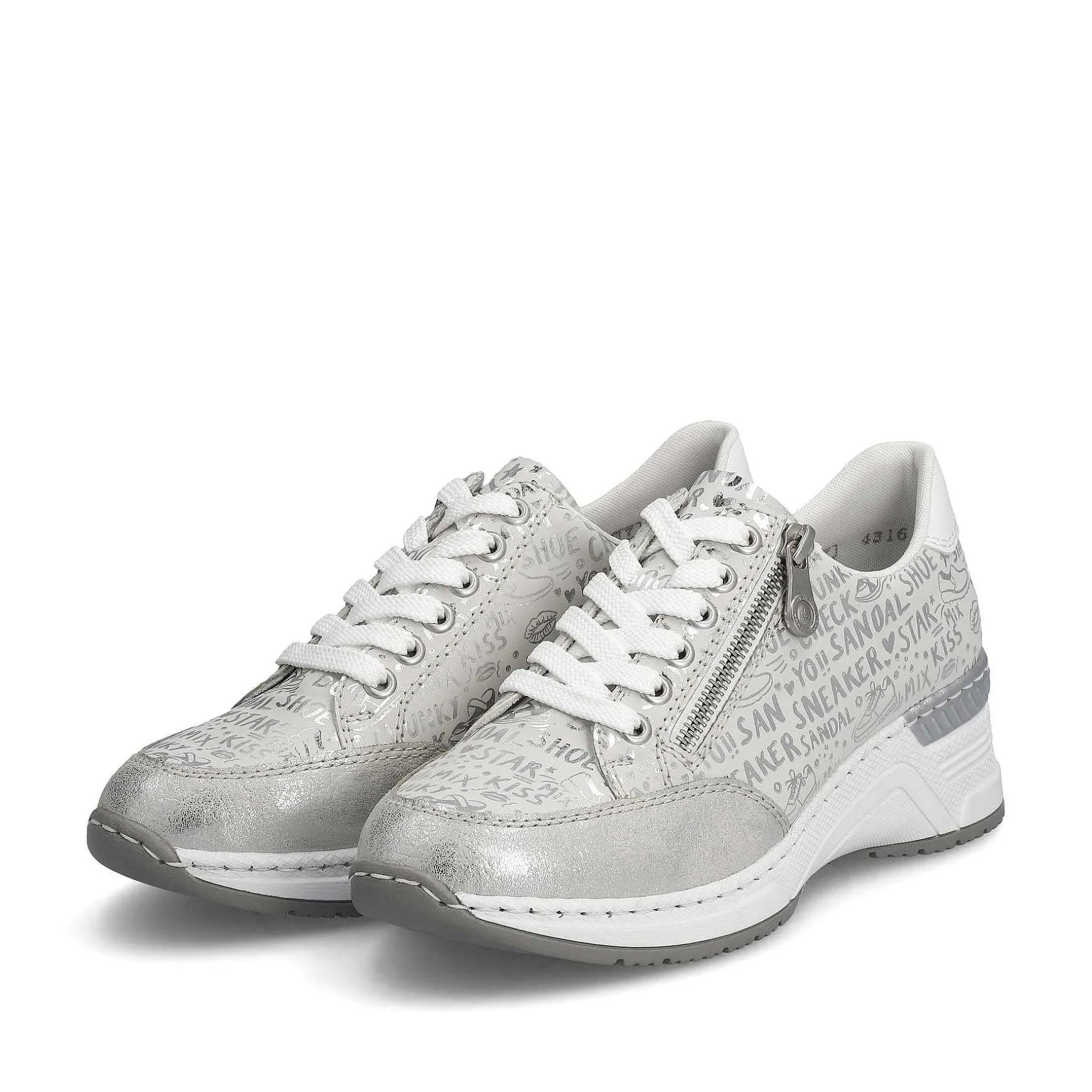 Rieker Women'S Sneaker Low Light Beige