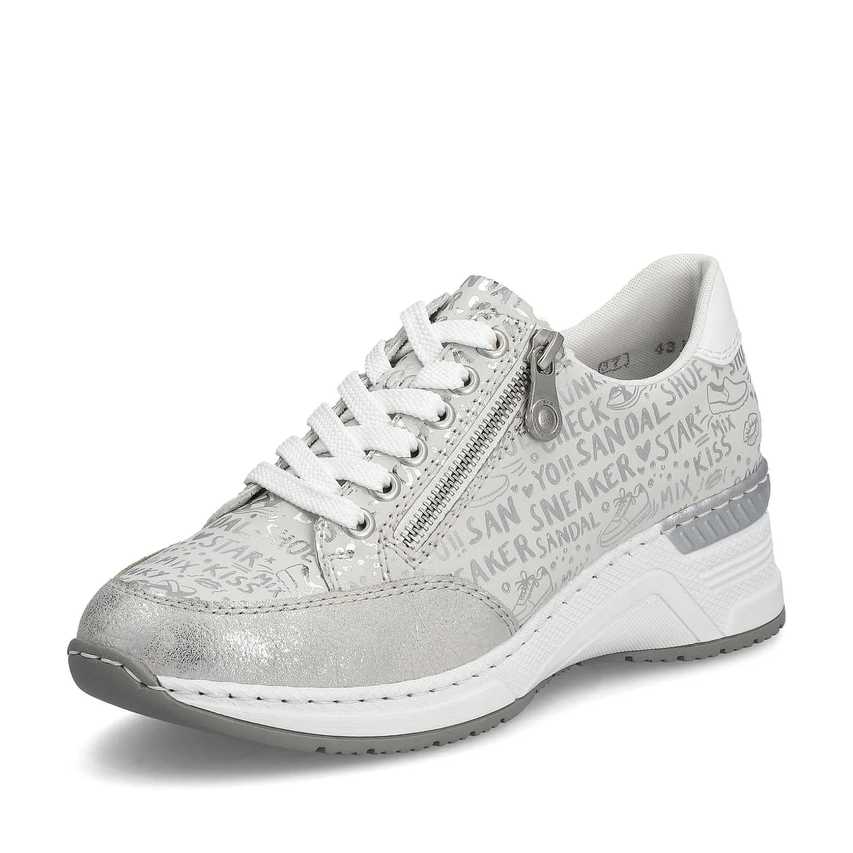 Rieker Women'S Sneaker Low Light Beige