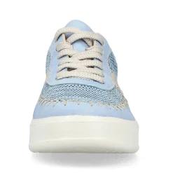 Rieker Women'S Sneaker Low Light Blue