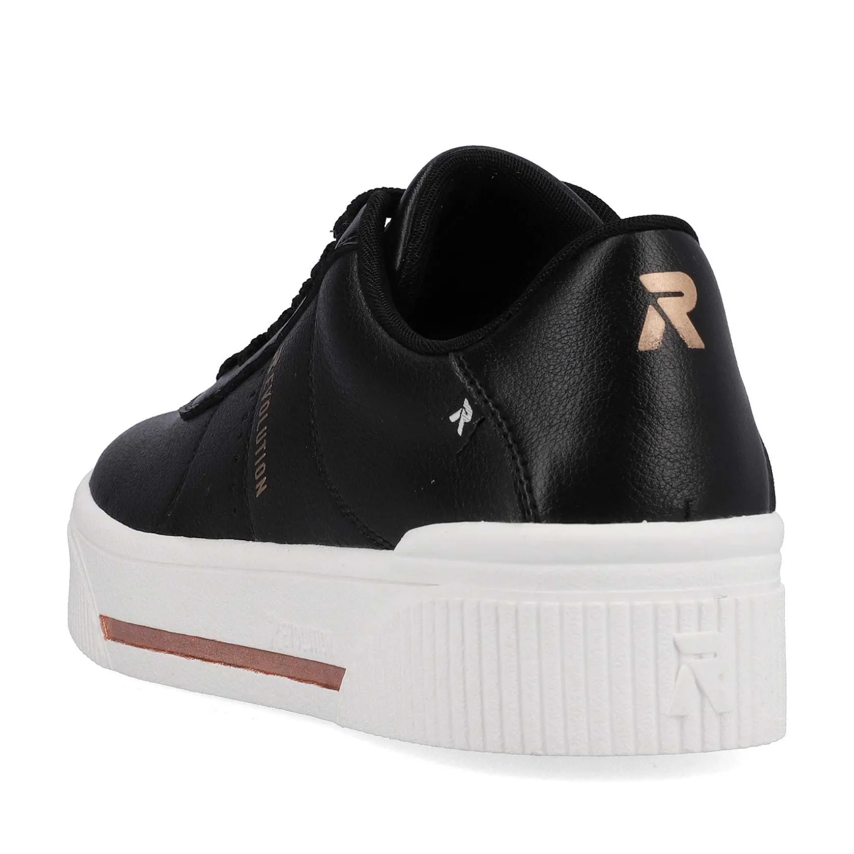 Rieker Women'S Sneaker Low Night Black