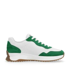 Rieker Women'S Sneaker Low Clear-White Emerald-Green