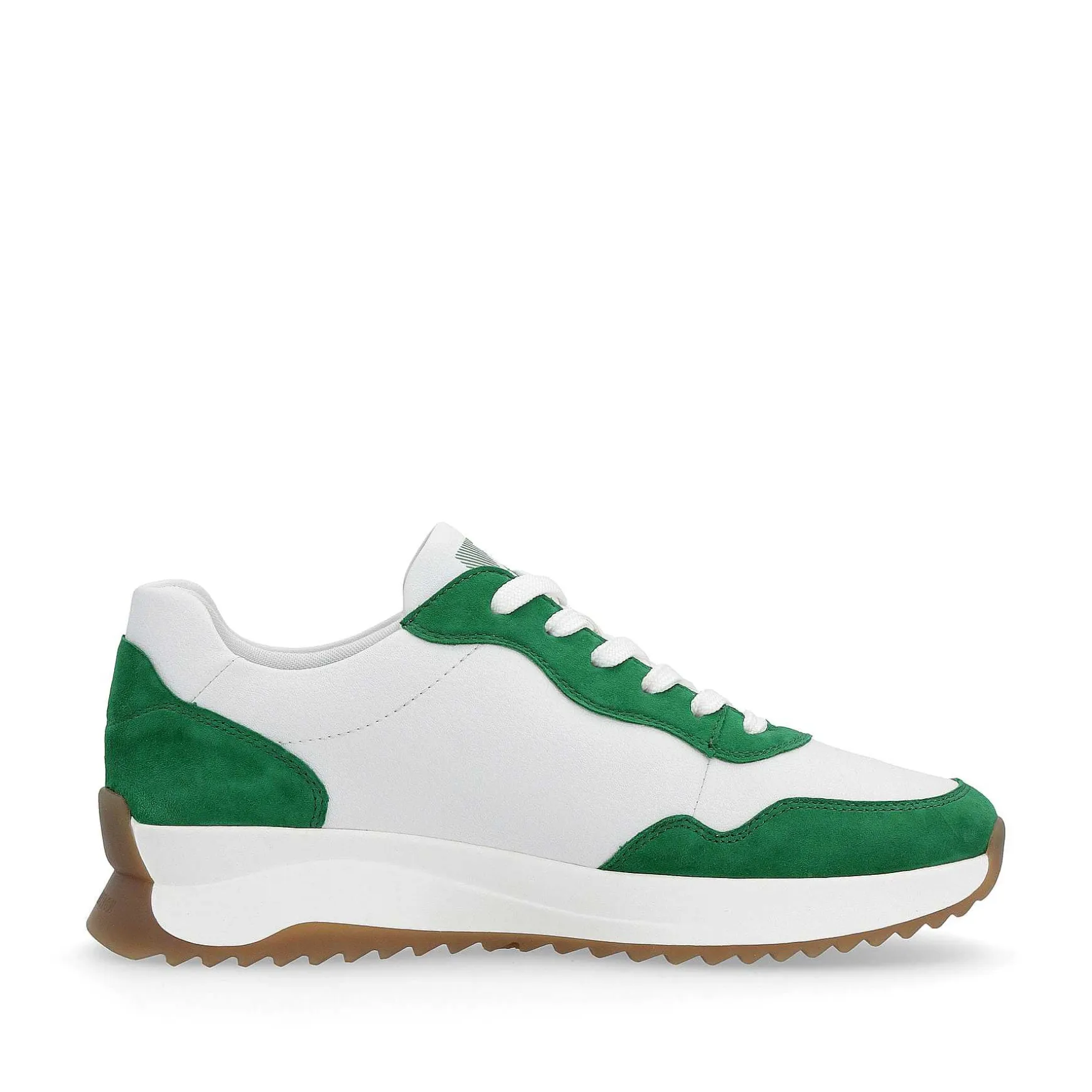 Rieker Women'S Sneaker Low Clear-White Emerald-Green