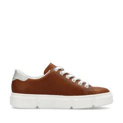 Rieker Women'S Sneaker Low Wood Brown
