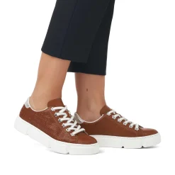 Rieker Women'S Sneaker Low Wood Brown