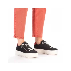 Rieker Women'S Sneaker Low Steel Blue