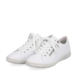 Rieker Women'S Sneaker Low Pure White