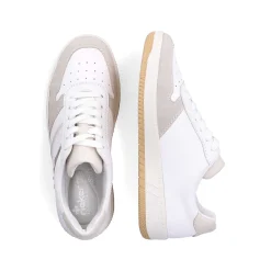 Rieker Women'S Sneaker Low Swan White