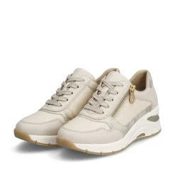 Rieker Women'S Sneaker Low Light Beige