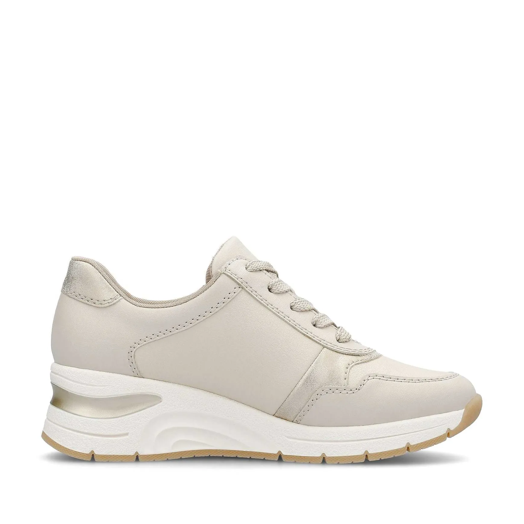 Rieker Women'S Sneaker Low Light Beige