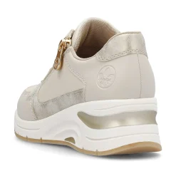 Rieker Women'S Sneaker Low Light Beige