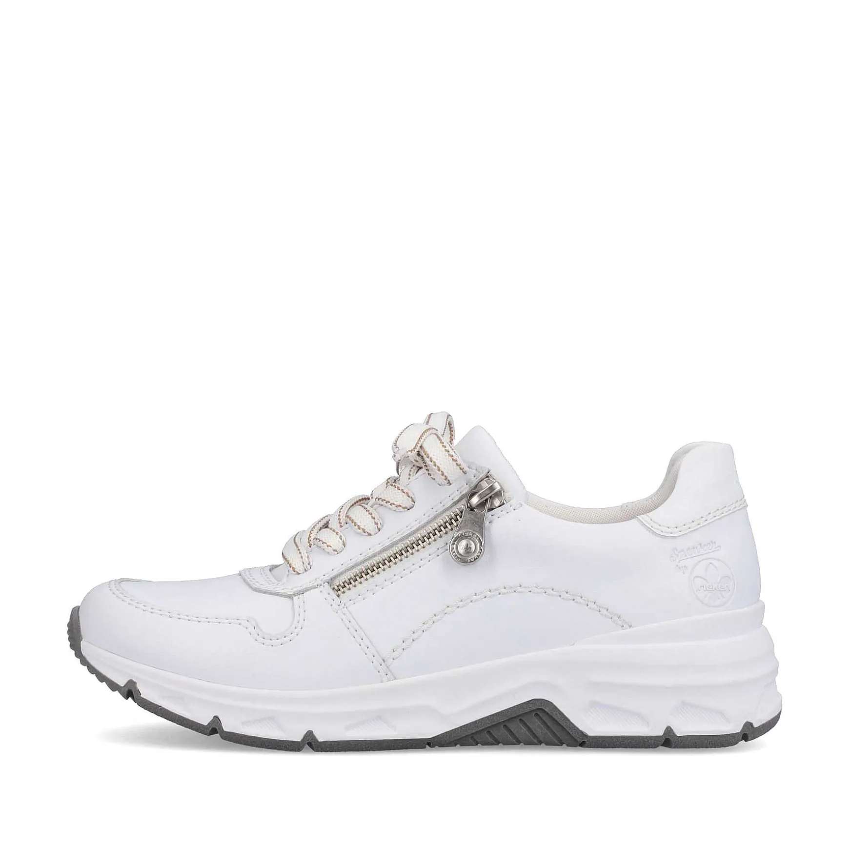 Rieker Women'S Sneaker Low Crystal White