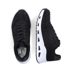 Rieker Women'S Sneaker Low Deep Black