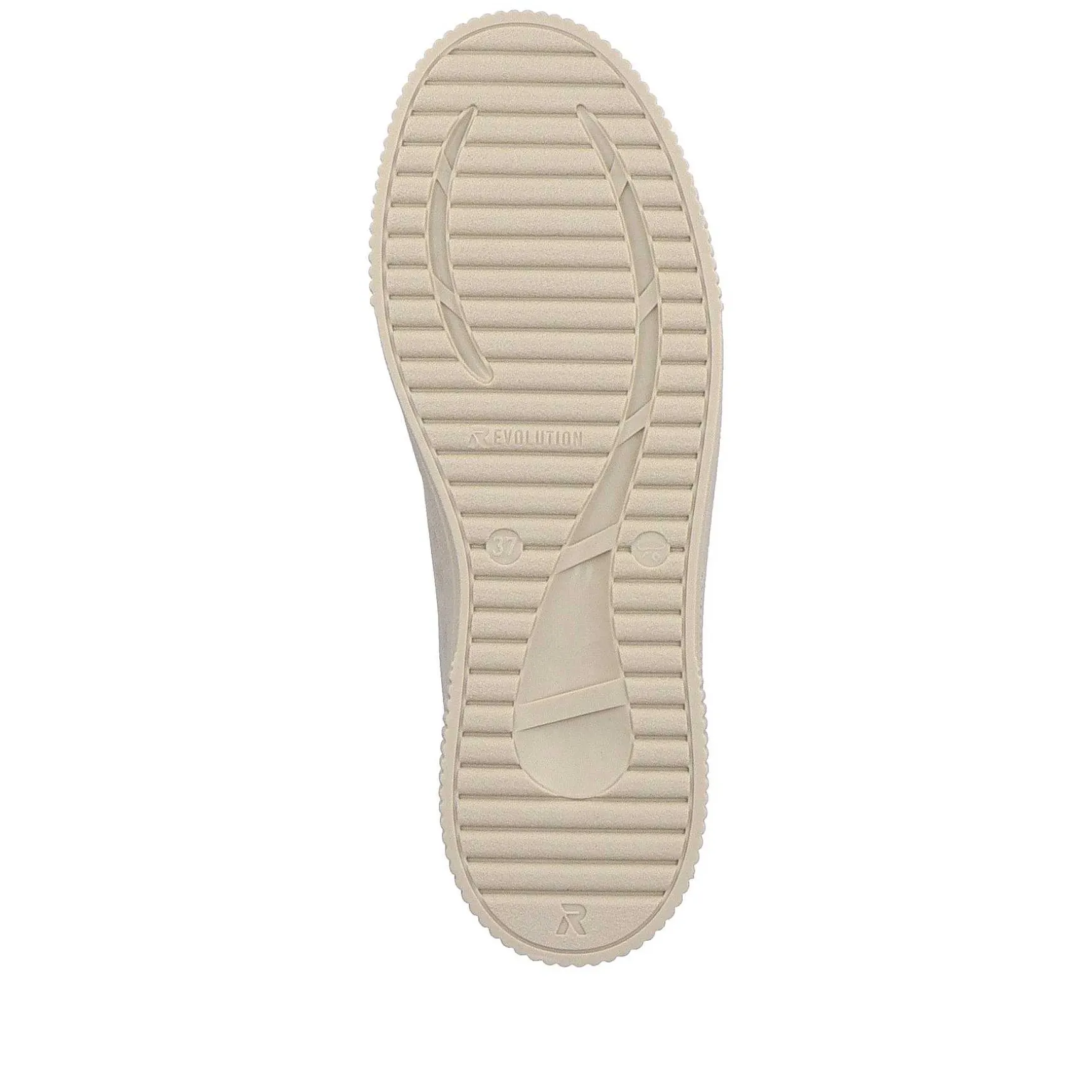 Rieker Women'S Sneaker Low Cream Beige