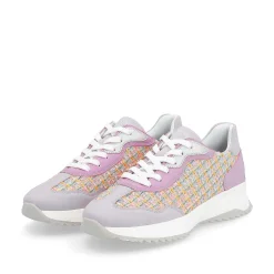 Rieker Women'S Sneaker Low Lavender Multi