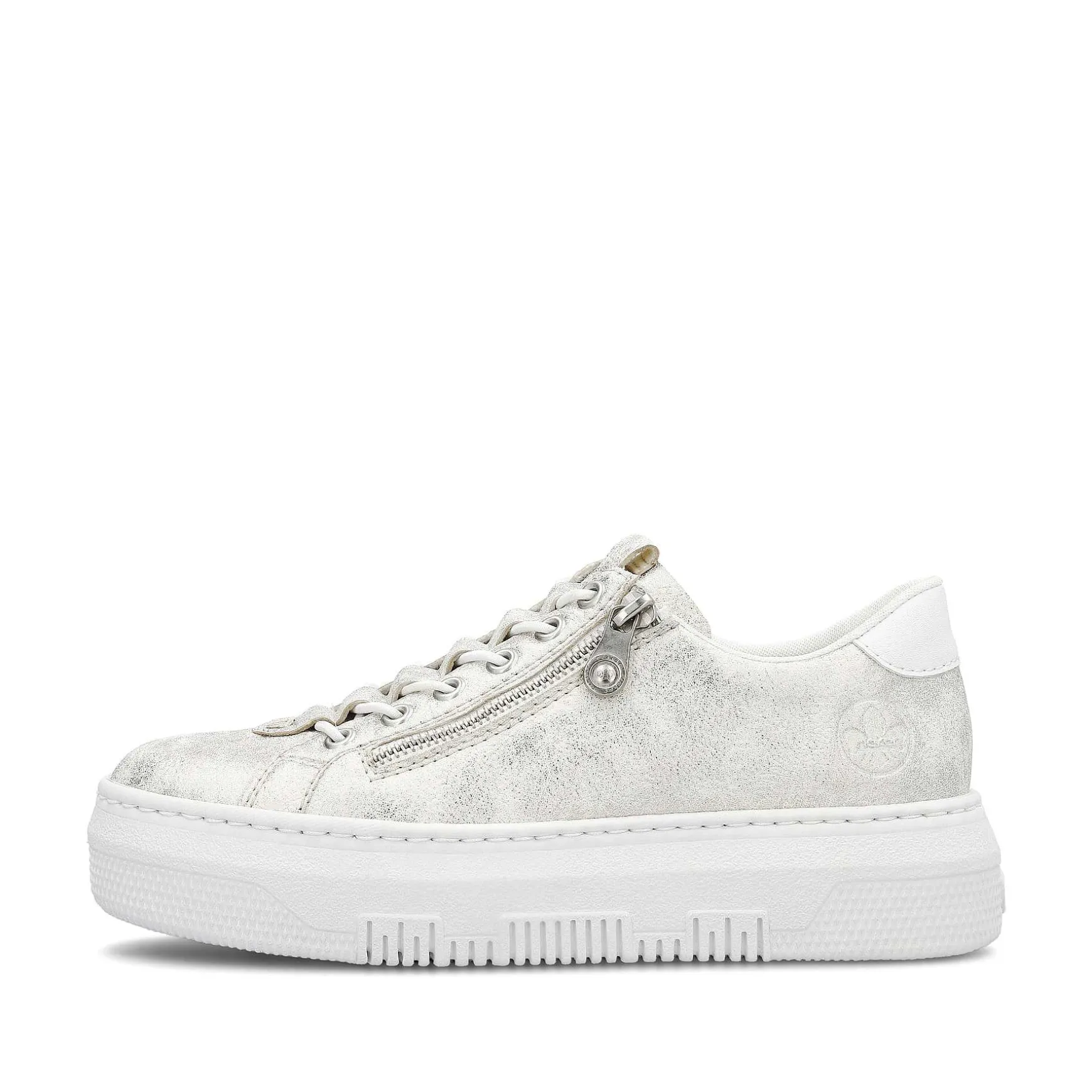Rieker Women'S Sneaker Low Gray White