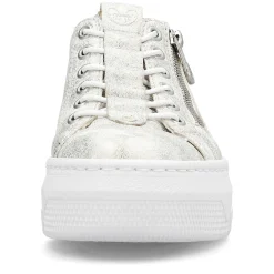 Rieker Women'S Sneaker Low Gray White