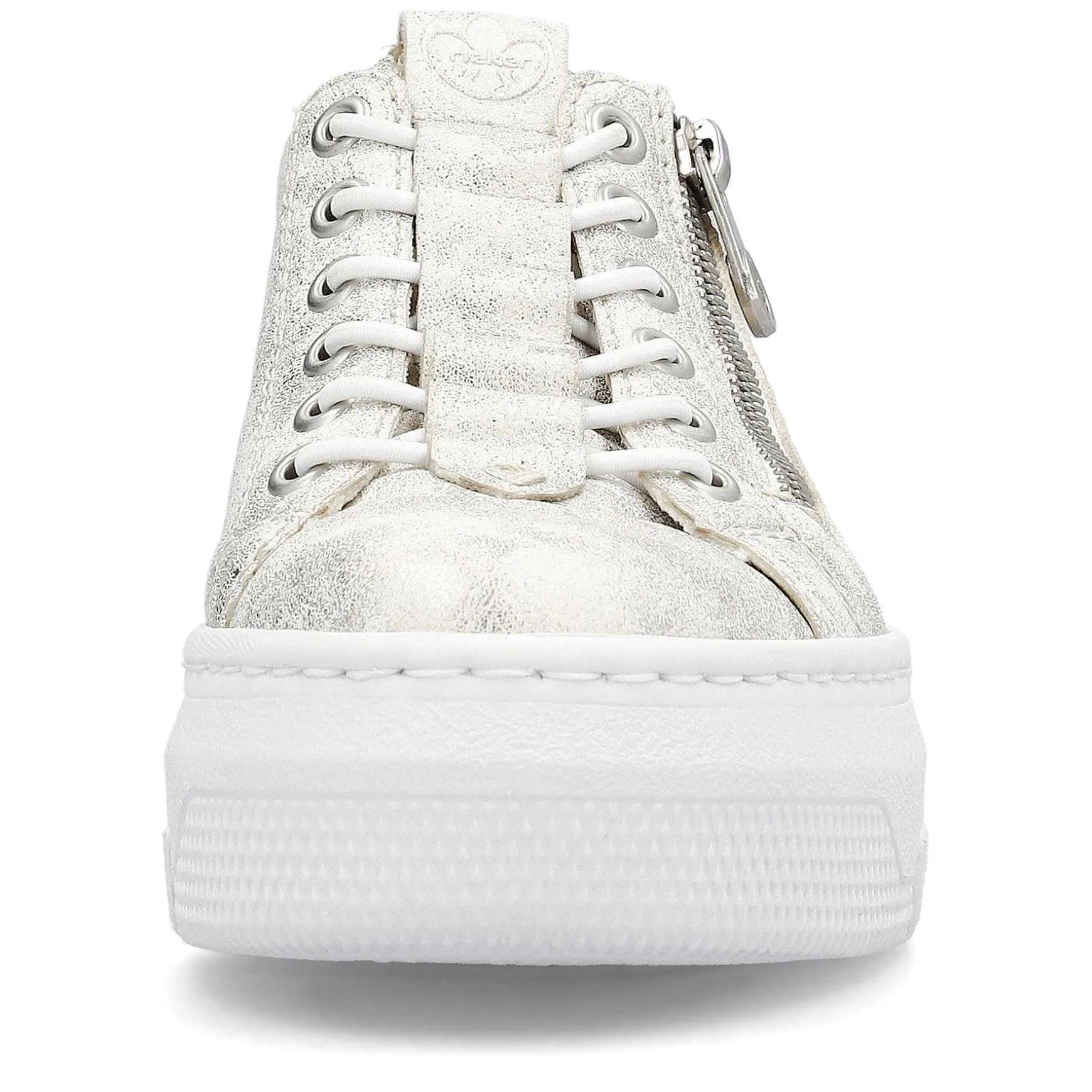 Rieker Women'S Sneaker Low Gray White