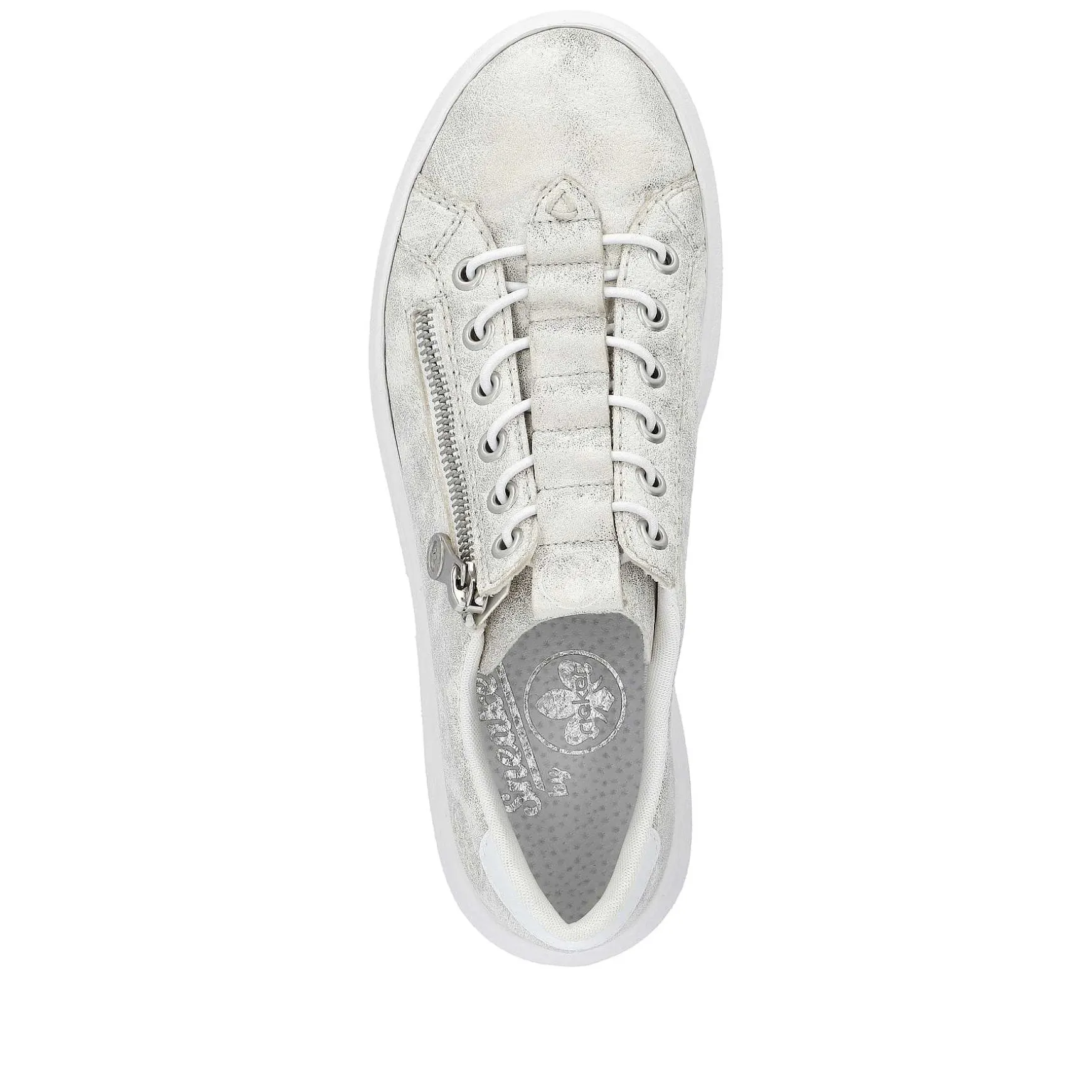 Rieker Women'S Sneaker Low Gray White