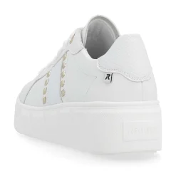 Rieker Women'S Sneaker Low Diamond White