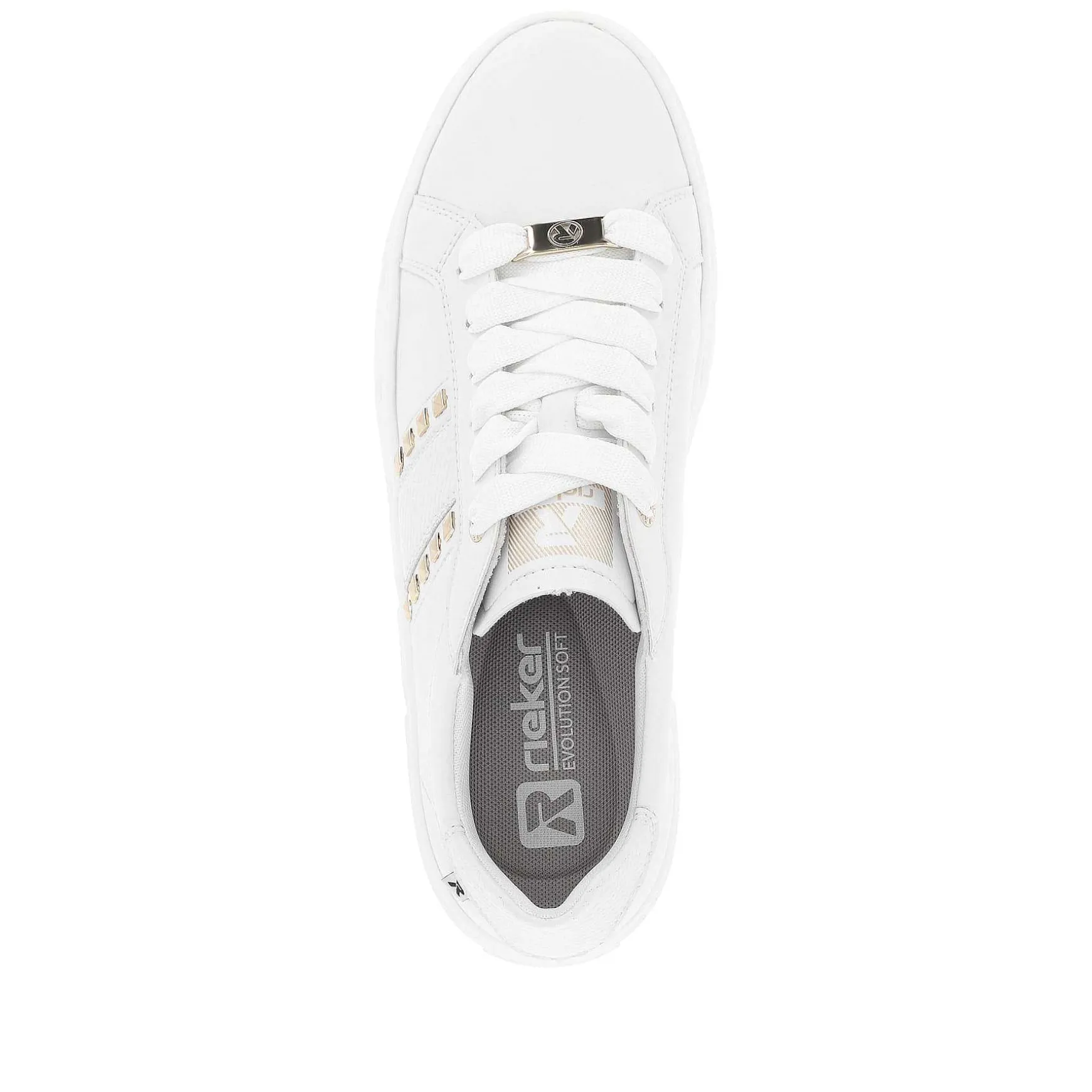 Rieker Women'S Sneaker Low Diamond White