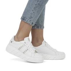 Rieker Women'S Sneaker Low Diamond White
