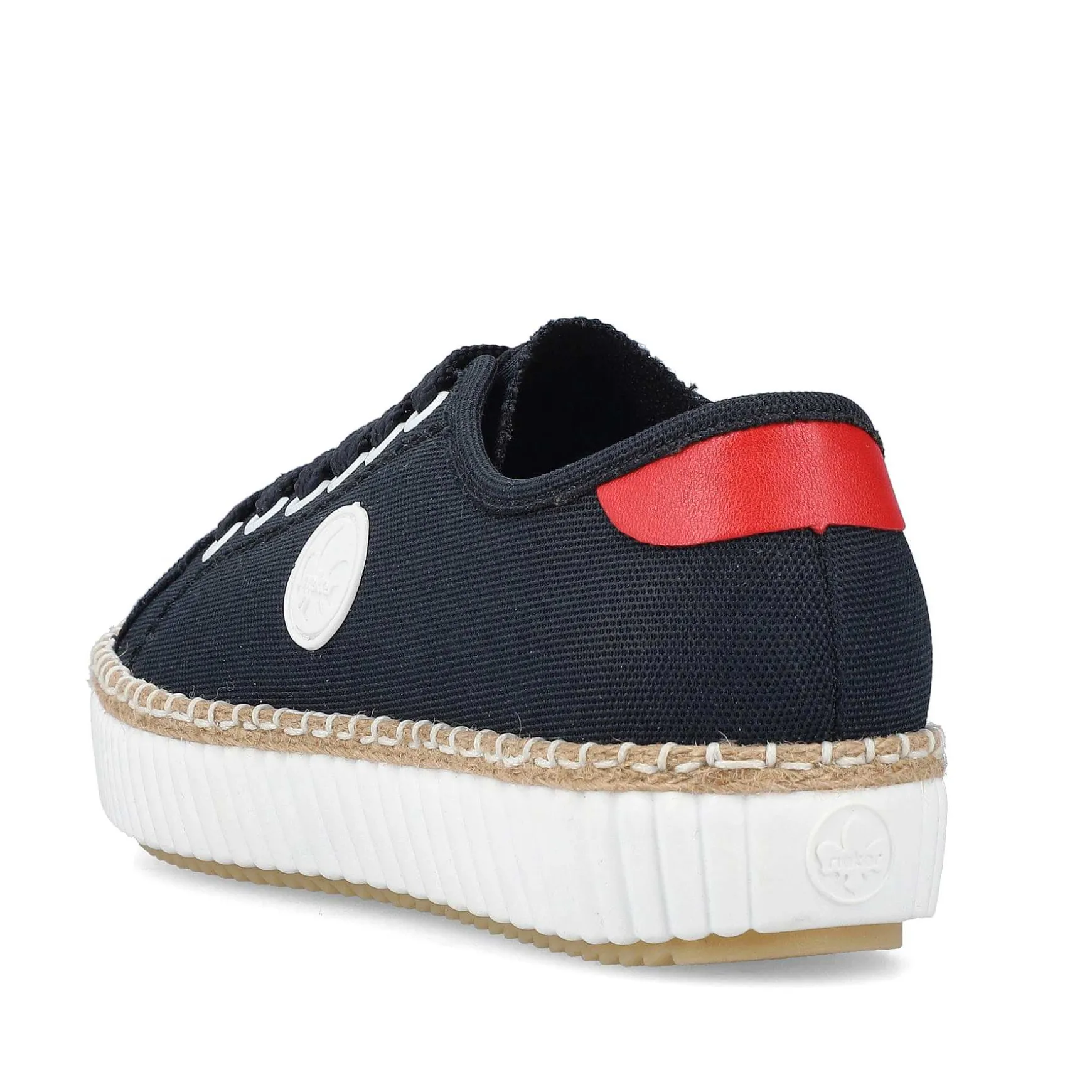 Rieker Women'S Sneaker Low Steel Blue