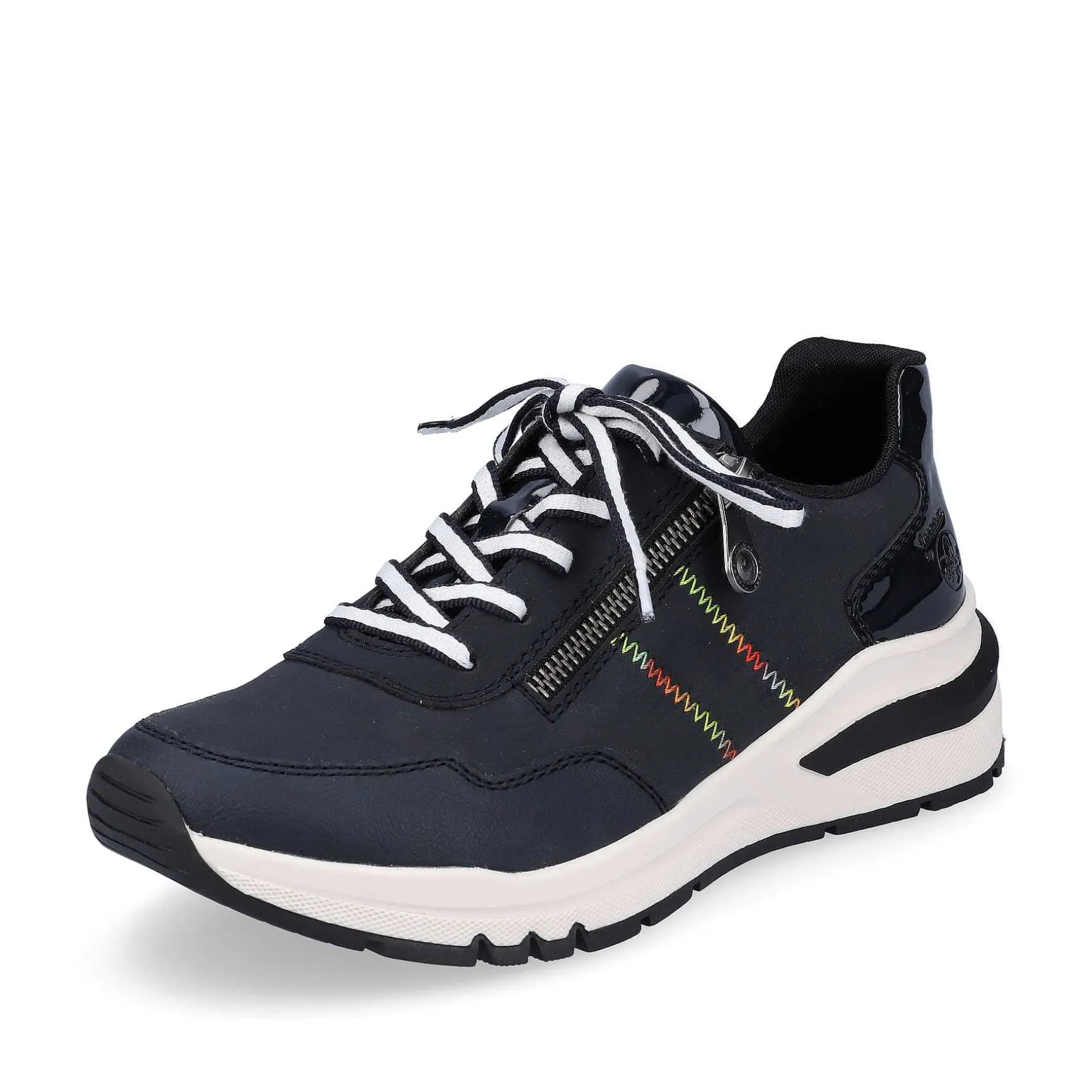 Rieker Women'S Sneaker Low Navy Blue