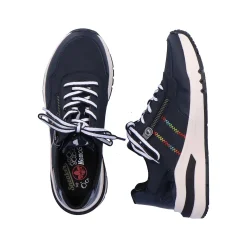 Rieker Women'S Sneaker Low Navy Blue