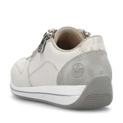Rieker Women'S Sneaker Low Cream White
