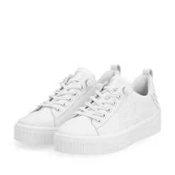 Rieker Women'S Sneaker Low Clear White