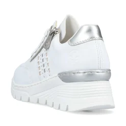 Rieker Women'S Sneaker Low Pure White