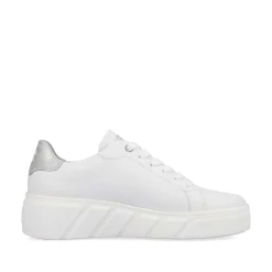 Rieker Women'S Sneaker Low Crystal White