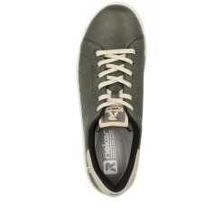 Rieker Women'S Sneaker Low Khaki Grey