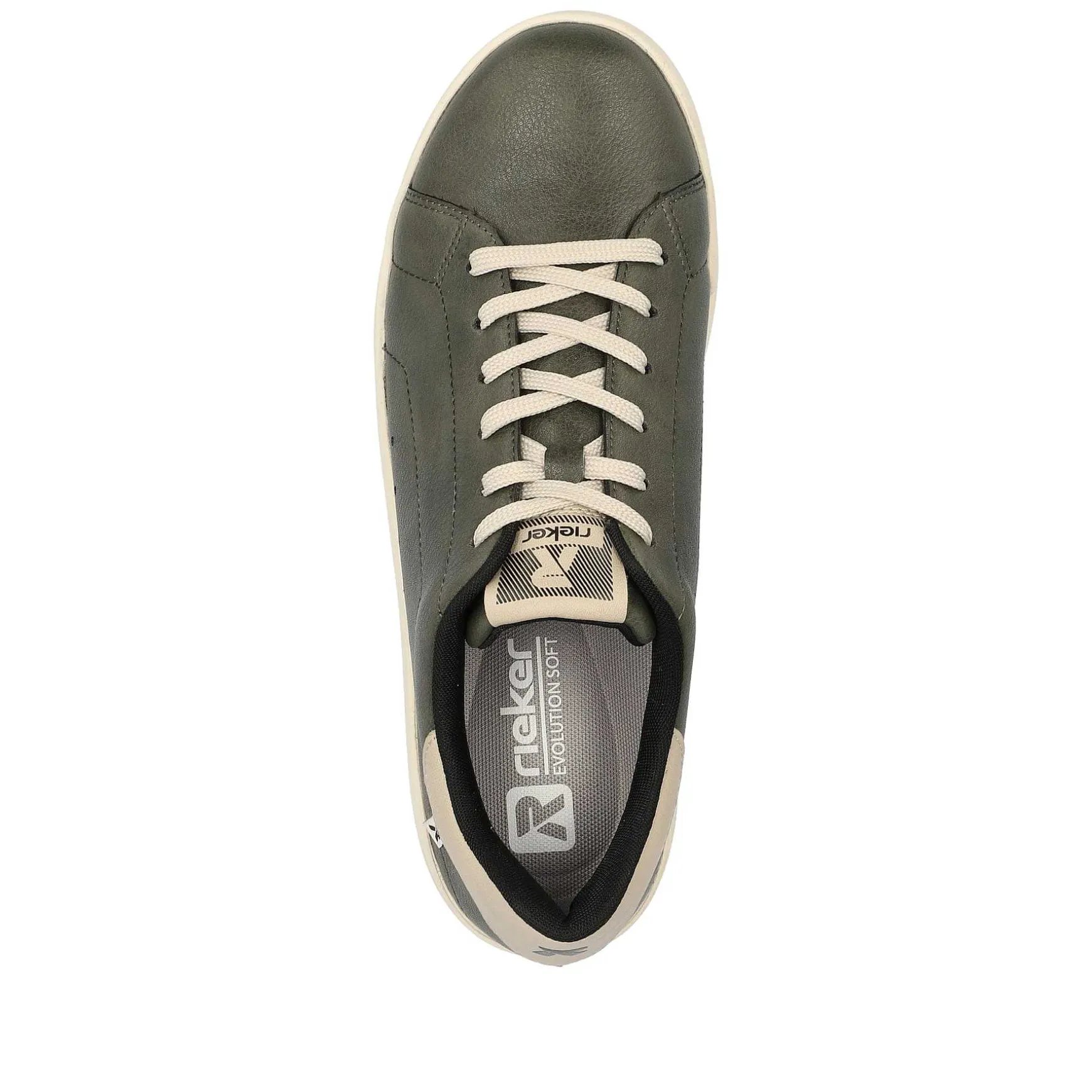 Rieker Women'S Sneaker Low Khaki Grey