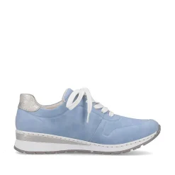 Rieker Women'S Sneaker Low Sky Blue