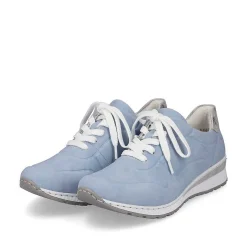 Rieker Women'S Sneaker Low Sky Blue
